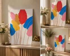 Peinture texturée