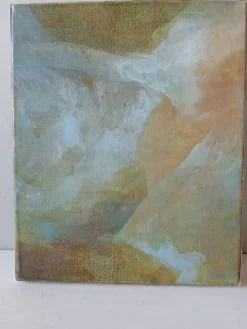 Peinture Véronique Lafont signée 1999 – toile abstraite