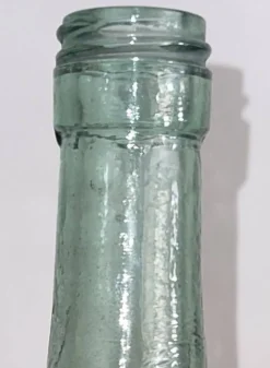Petite Dame-Jeanne Ancienne en Verre Vert