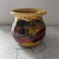 Petite jarre provençale émaillée