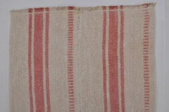 Petit kilim en chanvre neutre sku3925