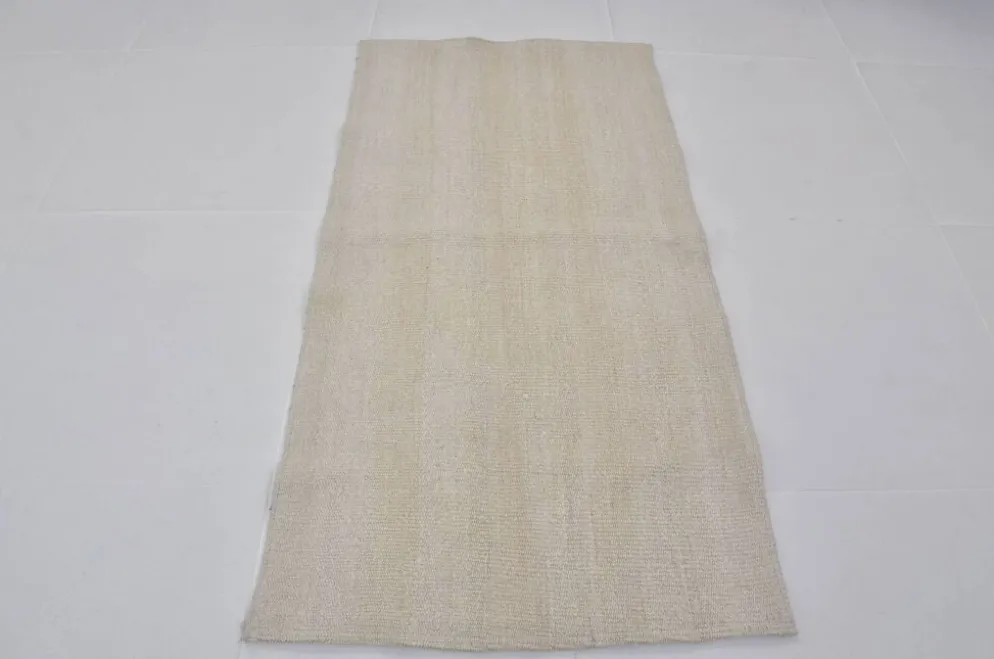 Petit kilim en chanvre vintage antique sku 3989