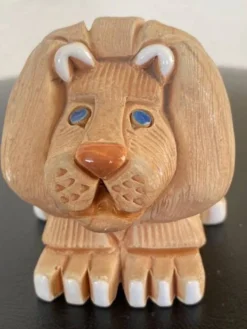 Petit lion en céramique Rinconada
