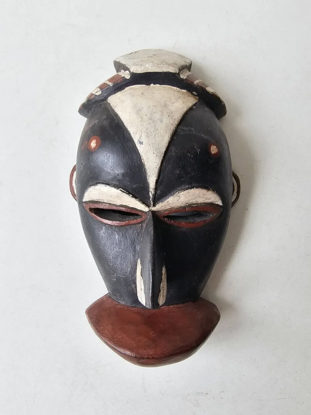 Petit masque mural Africain Galoa Gabon 22cm - Art Africain tribal