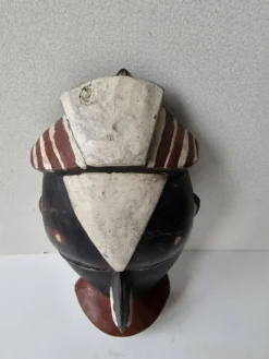 Petit masque mural Africain Galoa Gabon 22cm - Art Africain tribal