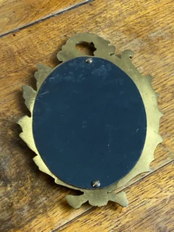 Petit miroir ancien en bronze