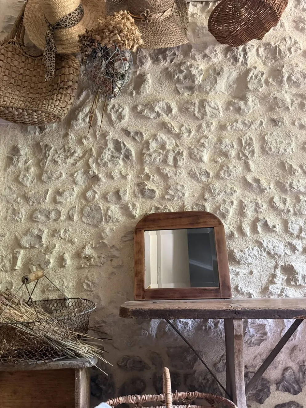 Petit miroir biseauté