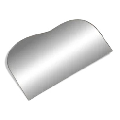 Petit miroir biseauté à poser