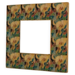 Petit miroir en céramique