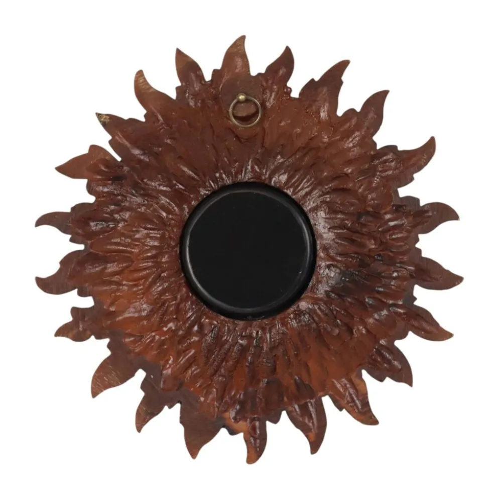 Petit miroir ensoleillé italien, style rococo, 24 cm