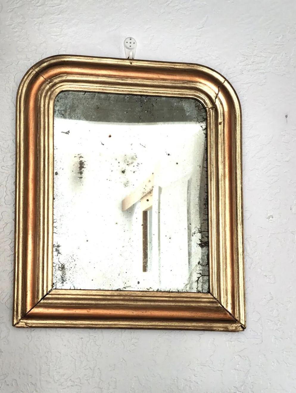 Petit miroir Louis Philippe 40 X 33 cm