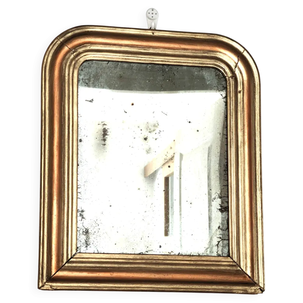 Petit miroir Louis Philippe 40 X 33 cm