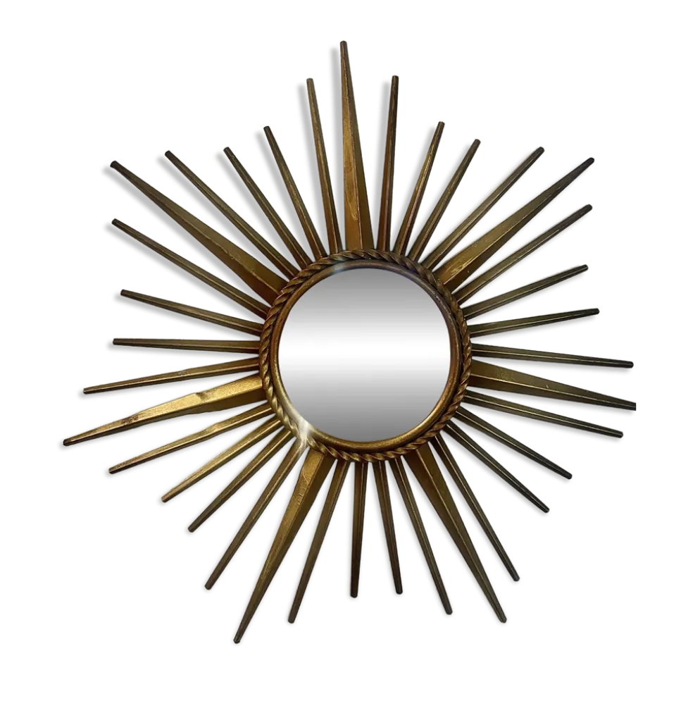 Petit miroir soleil — Chaty Vallauris France, Vallauris — années 1950/