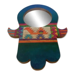 Petit miroir style mexicain