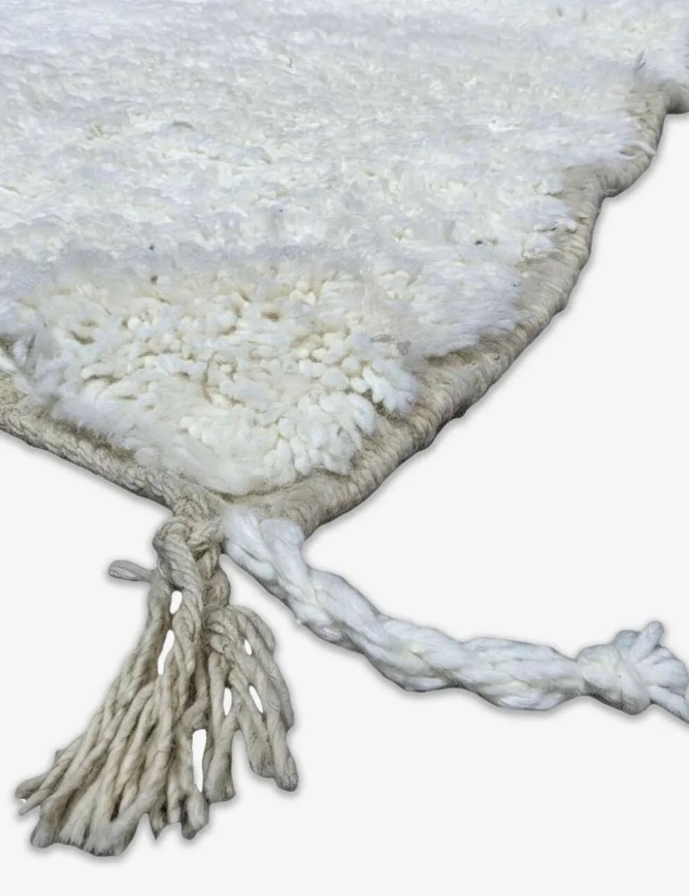 Petit Tapis Blanc - 160 x 96 cm