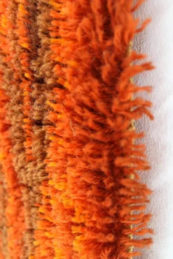 Petit tapis ou tapisserie en laine danoise des années 1970