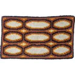 petit tapis/tapisserie murale du milieu du siècle Ege Rya, Danemark, années 1970