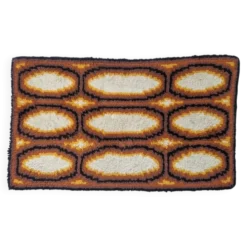 petit tapis/tapisserie murale du milieu du siècle Ege Rya, Danemark, années 1970