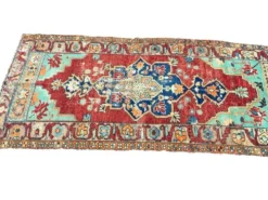 Petit tapis vintage noué à la main