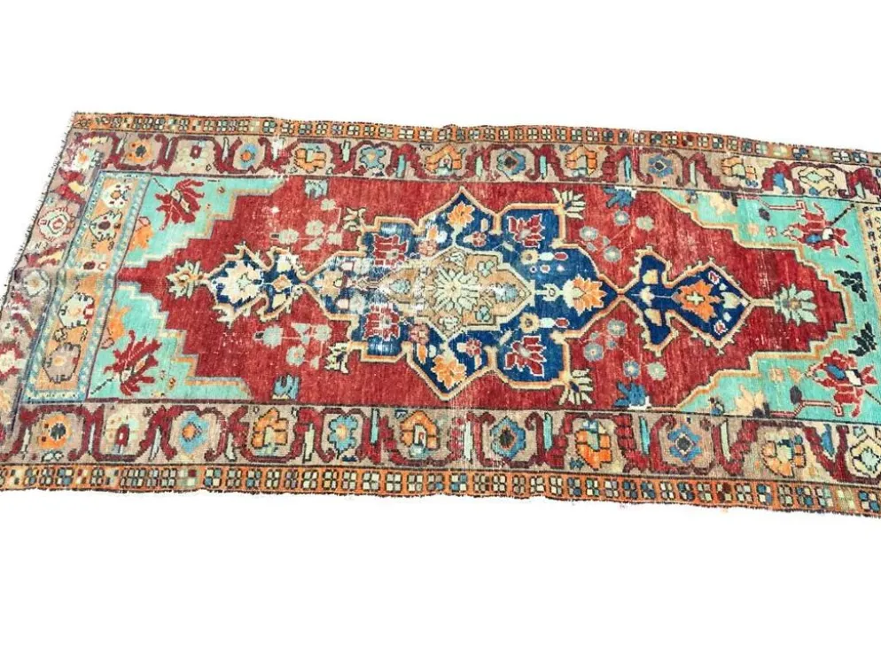 Petit tapis vintage noué à la main