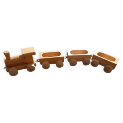 Petit train en bois - Vintage