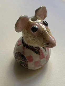 Petit vase “bud vase” en céramique émaillée