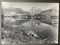 Photo argentique Bernard Darot XXe Lac