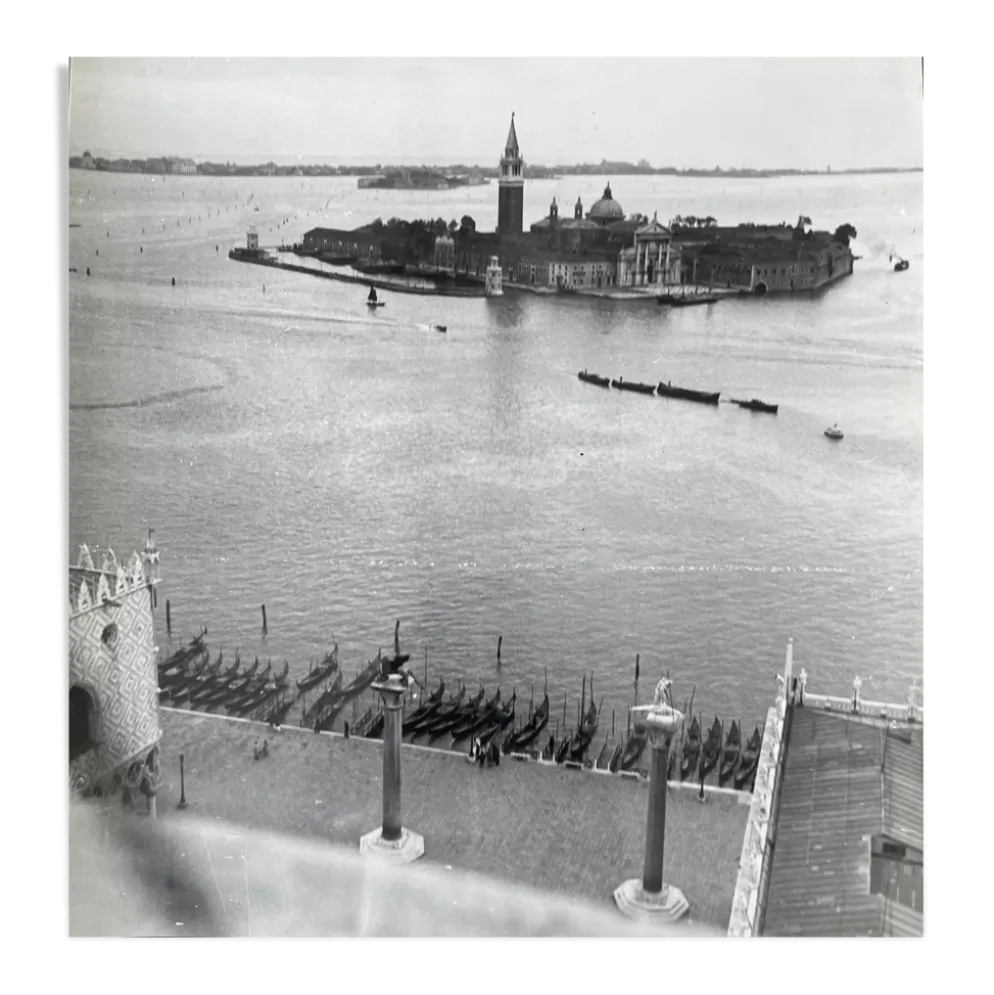 Photographie ancienne noir et blanc argentique début XXe