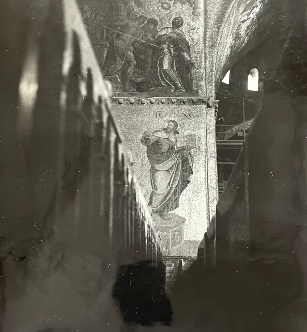 Photographie ancienne noir et blanc argentique début XXe