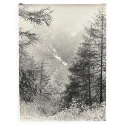Photographie argentique Bernard Darot Paysage de montagne XXe