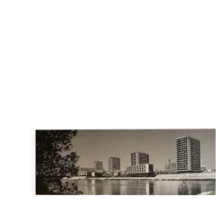 Photographie argentique - Rives du Cher à Tours – Sylvain Knecht, 1967