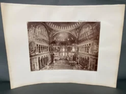Photographie Constantinople Sainte Sophie XIXe Albumine