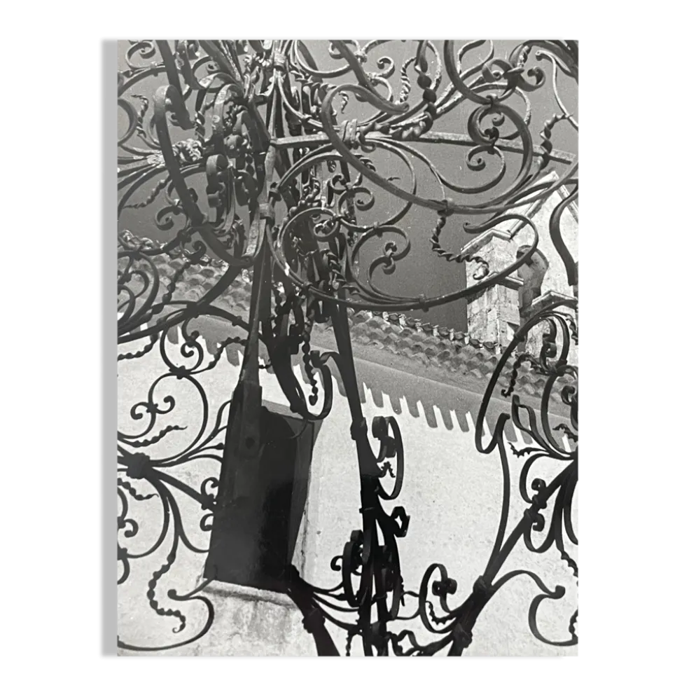 Photographie noir et blanc argentique début XXe