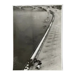 Photographie tirage argentique noir et blanc circa 1970