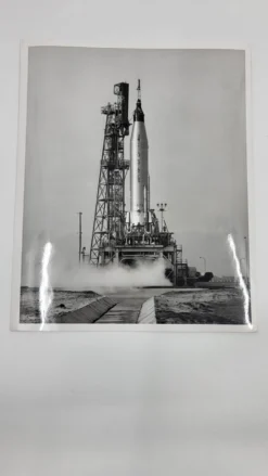 Photographie Us Air Force Lanceur Mercury Aurore 7 Nasa USA 1962