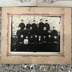 3 photos de classe début XXe