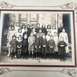 3 photos de classe début XXe