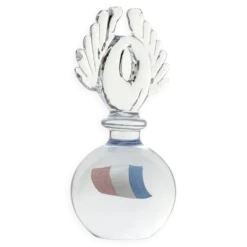 Pièce en verre sculptural du milieu du siècle, années 1970