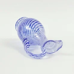 Pichet en verre d'art Murano Mezza Filigrana du milieu du siècle, Italie, années 1960/1970