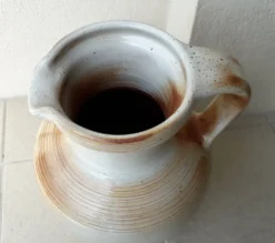 Pichet vase en grès