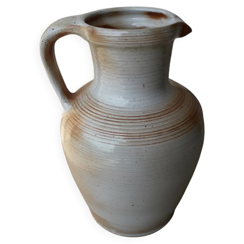 Pichet vase en grès