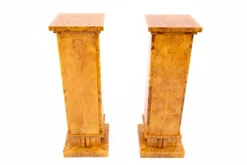 Pieds de lampe Art Déco, années 1940, Pologne.