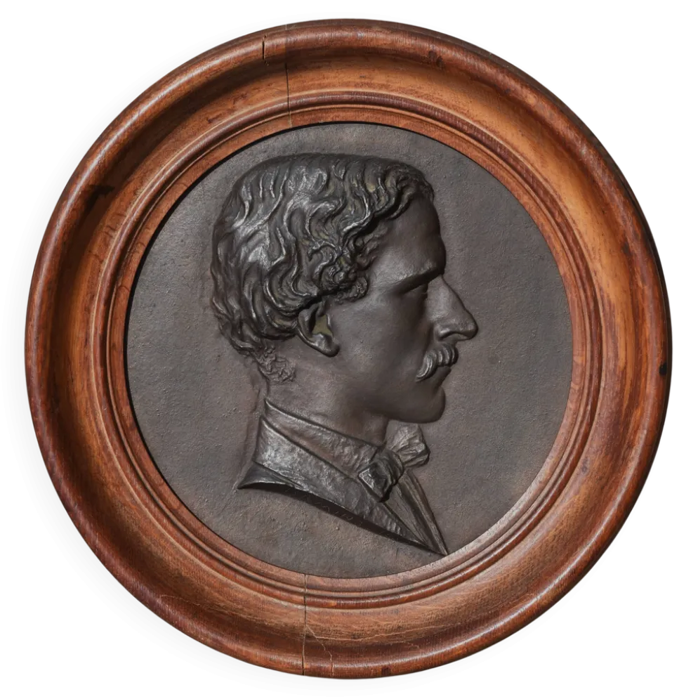Pierre Damien, Portrait d’homme avec nœud papillon (1852)