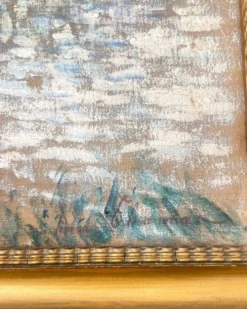Pierre Thomas (1865-1930) — Bord de rivière en Limousin, huile sur toile