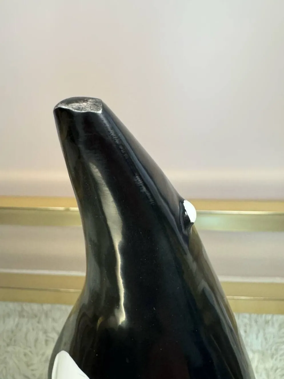 Pingouin céramique Art Déco
