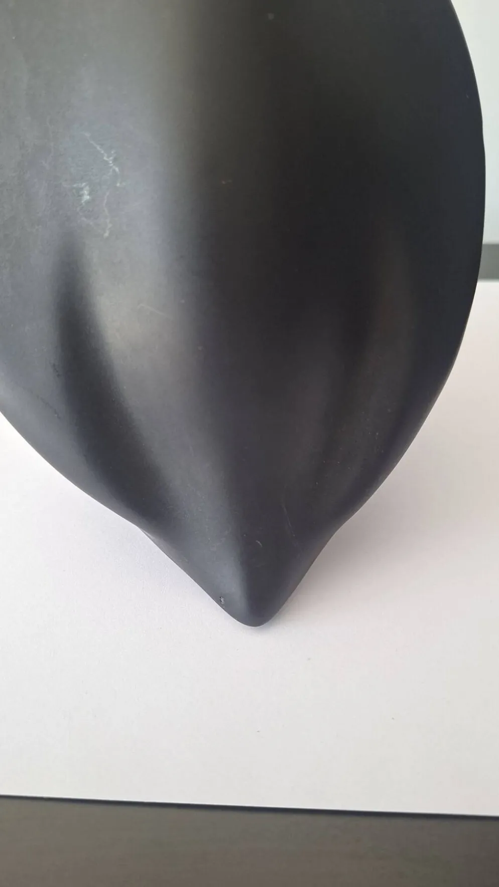 Pingouin En Céramique Noir Vallauris André Baud