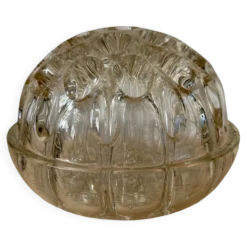 Pique fleur ancien en verre XXL