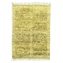 Pistache - Tapis marocain moderne en laine 200×310 cm