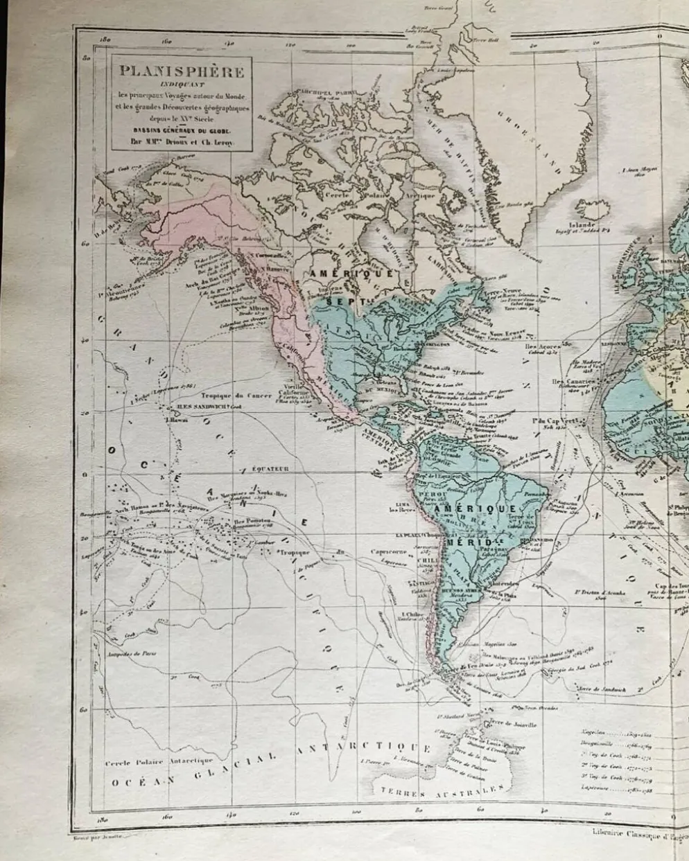 Planisphère ancien