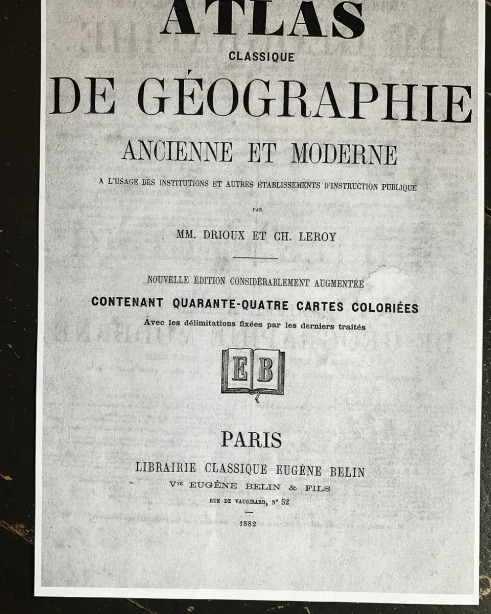 Planisphère ancien
